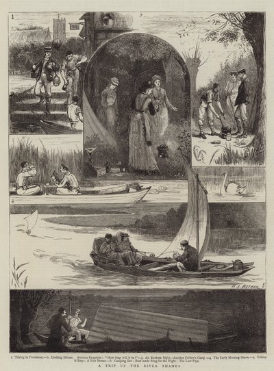 A Trip up the River Thames by Walter Jenks Morgan